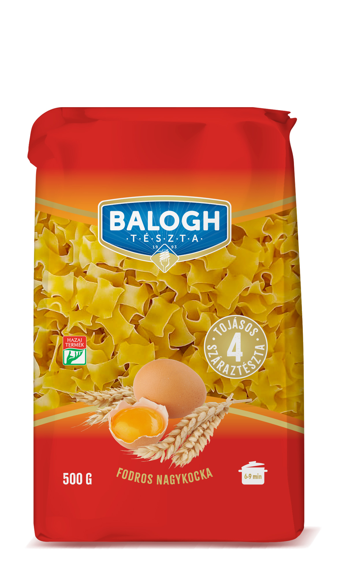 BALOGH 4 tojásos Fodros nagykocka 500g